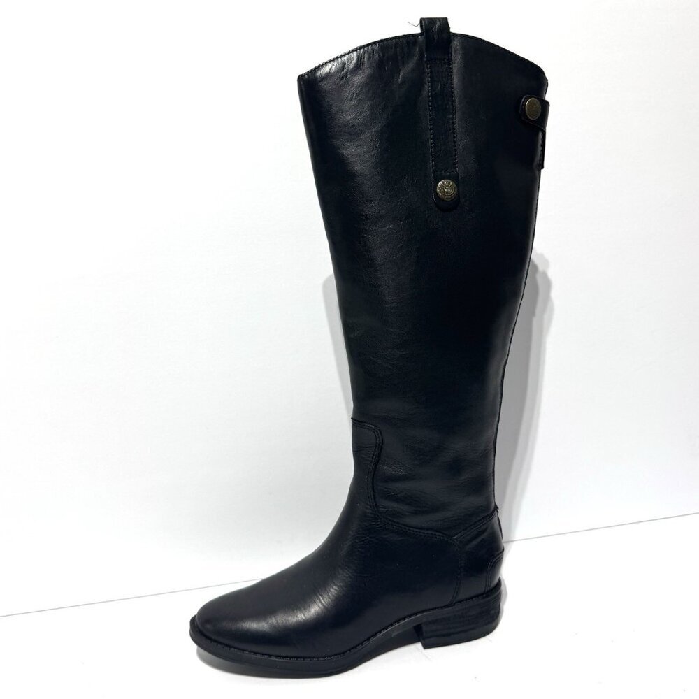 Sam Edelman Womens Penny Riding Boots Black Size 4.5 M